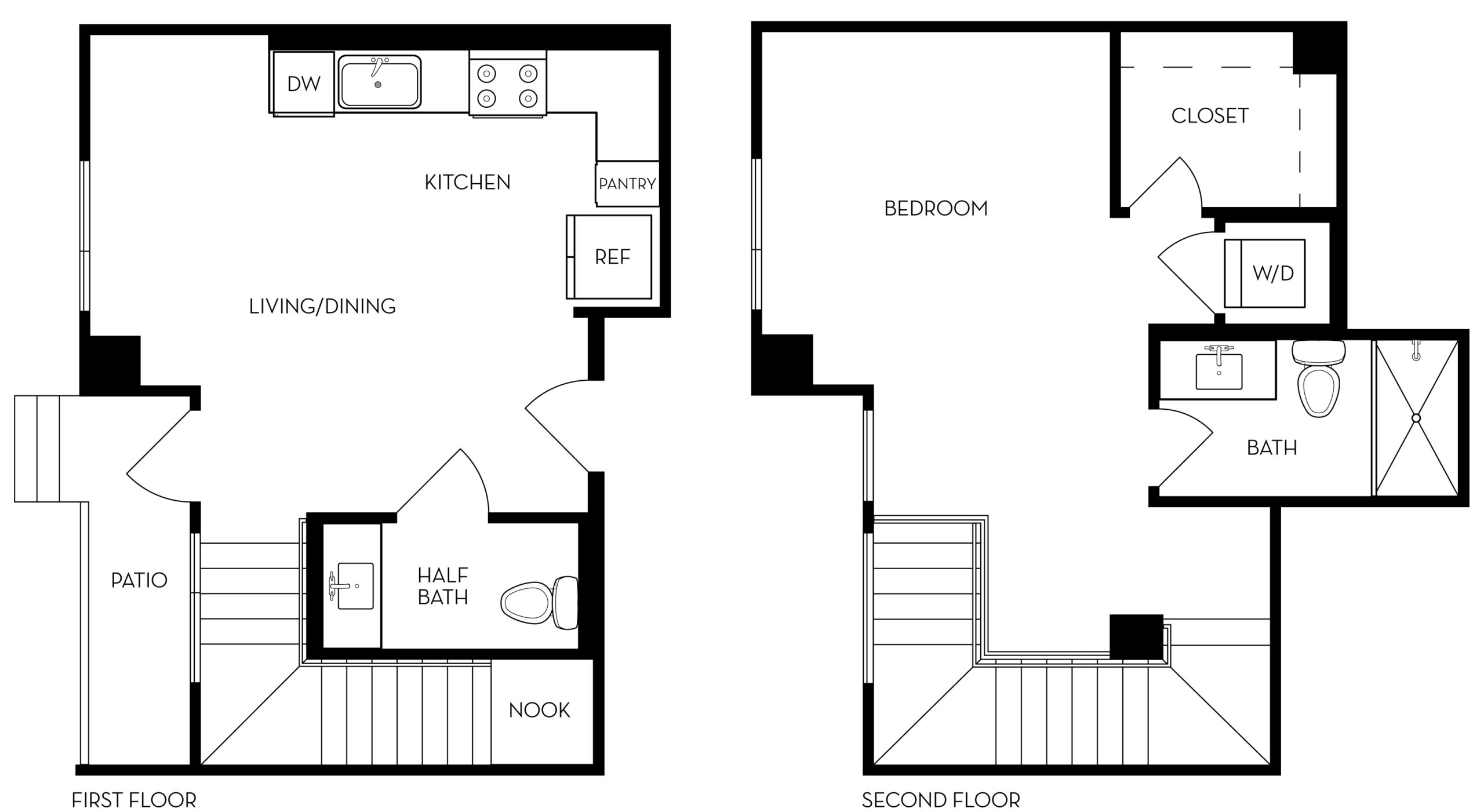 TA1 - 1BR 1BA<br> Townhome